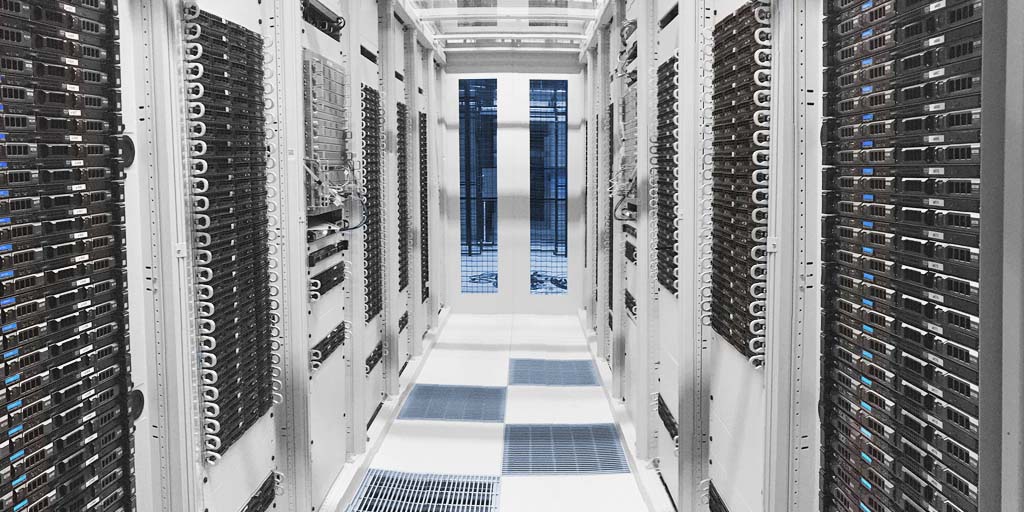 Data center server racks